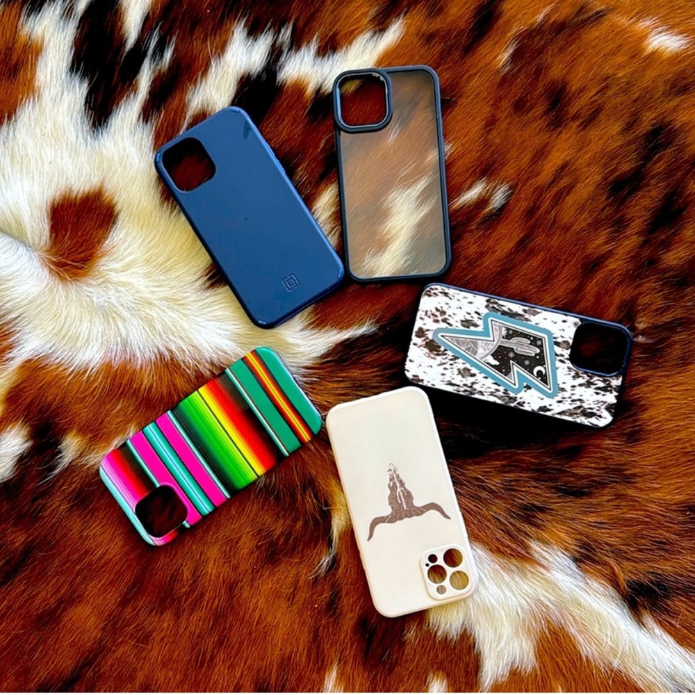 iPhone 12 Pro Stylish Multicolor Phone Case Set